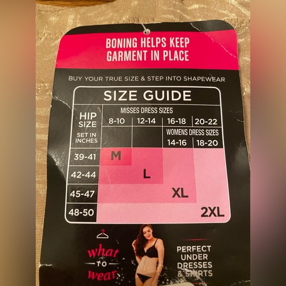 NWT Maidenform Self Expressions Women's
Firm Control Waist Cincher Size M - Picture 3 of 4
